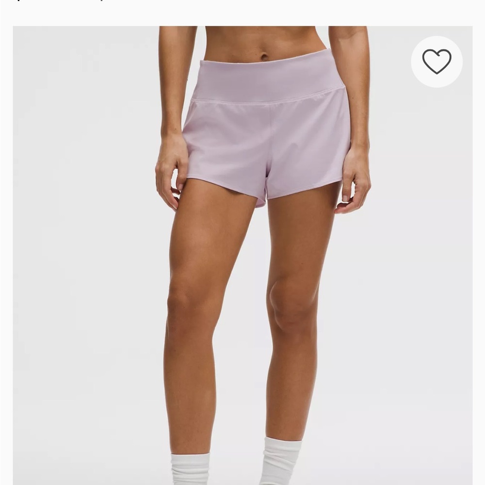 Lululemon Athletica Light Purple Athletic Shorts